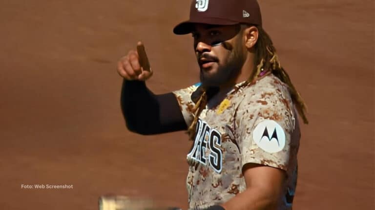 Fernando Tatis Jr. en un juego con San Diego Padres