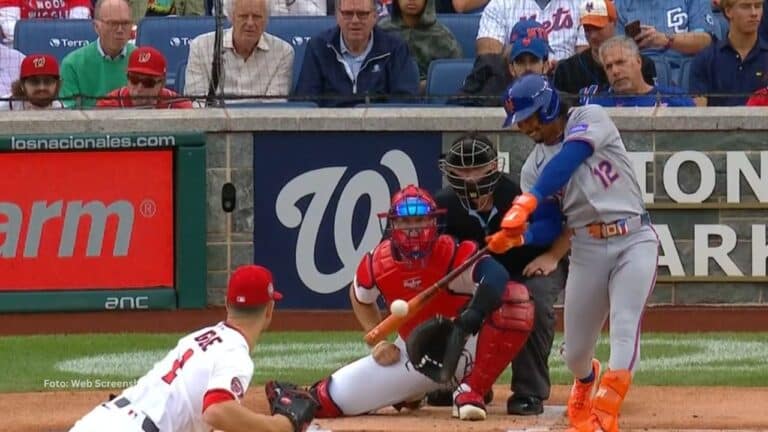 El súper campocorto de New York Mets, Francisco Lindor, sigue estando dulce con el bate en mano.