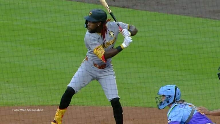 El pelotero dominicano Oneil Cruz lidera a su equipo en varios departamentos ofensivos en MLB 2025.