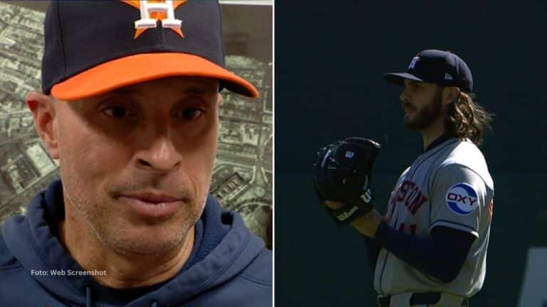 Spencer Arrighetti apenas ha podido lanzar par de compromisos con Houston Astros en lo que va de temporada 2025.