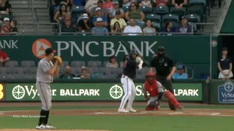 Victor Mesa Jr. conectó imparable por tercera jornada consecutiva y levantó su promedio de bateo.