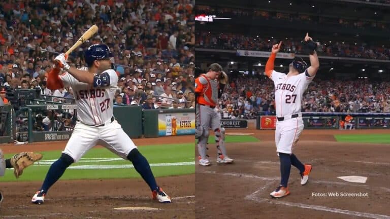 Jose Altuve llegó a 251 cuadrangulares de por vida en las Grandes Ligas y escala en una importante lista histórica.