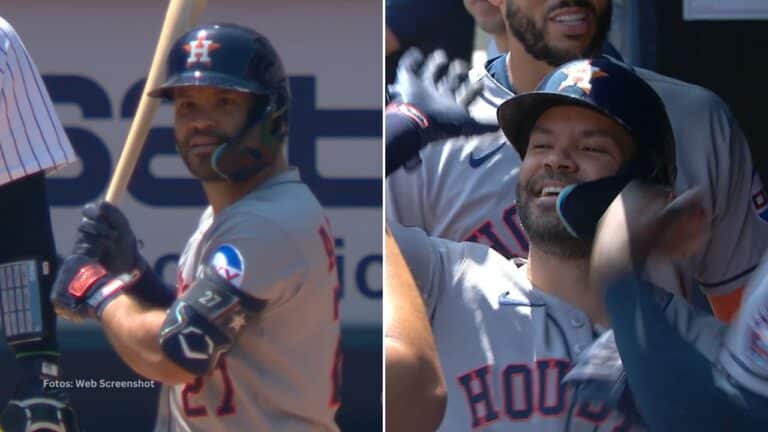 Jose Altuve llegó a 19 jonrones contra New York Yankees incluyendo playoffs, 5to entre jugadores activos.