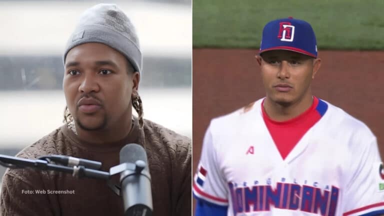 Jose Ramirez en una entrevista y Manny Machado con Dominicana en el Clásico Mundial de Beisbol