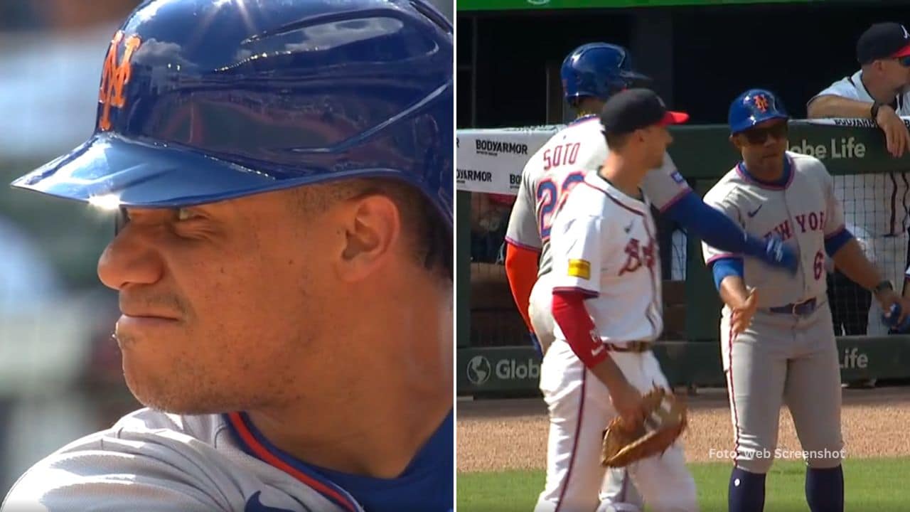 El slugger de New York Mets, Juan Soto, maquilló su mal momento con una carrera empujada ante Atlanta Braves
