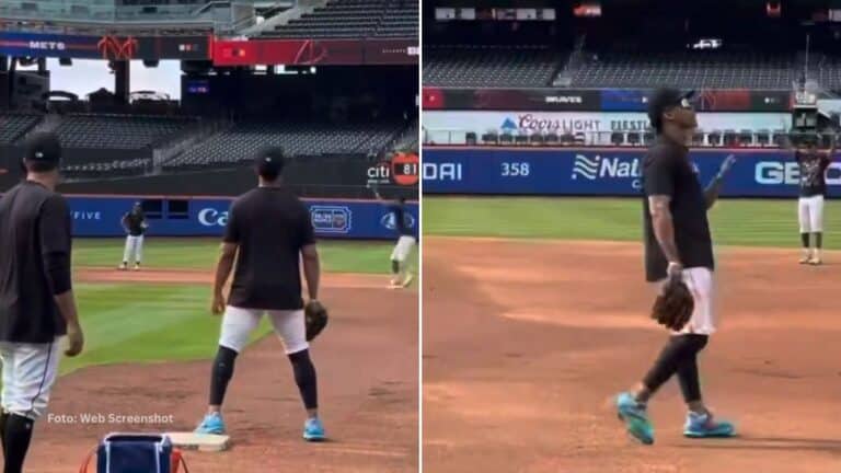 El pelotero dominicano Juan Soto no se pudo contender ante las directrices que le estaban gritando desde las gradas del "Citi Field".