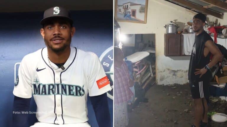 El pelotero dominicano Julio Rodriguez se sensibilizó ante tal situación y se puso manos a la obra para reconstruir el hogar devastado por la naturaleza.