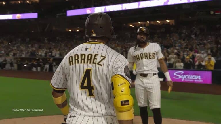 Luis Arráez sigue su paso firme junto a San Diego Padres en la temporada MLB 2025.