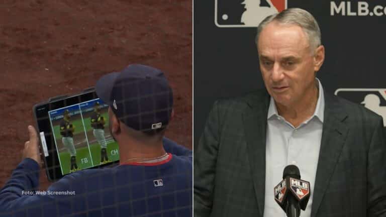 La MLB se pronunció luego de que se hiciera viral una imagen de coaches de Boston Red Sox usando un iPad en pleno juego.