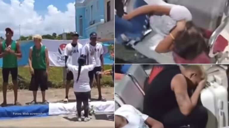 Uno de los funcionarios del deporte cubano presente en el lugar divagó y se escudó en pretextos.