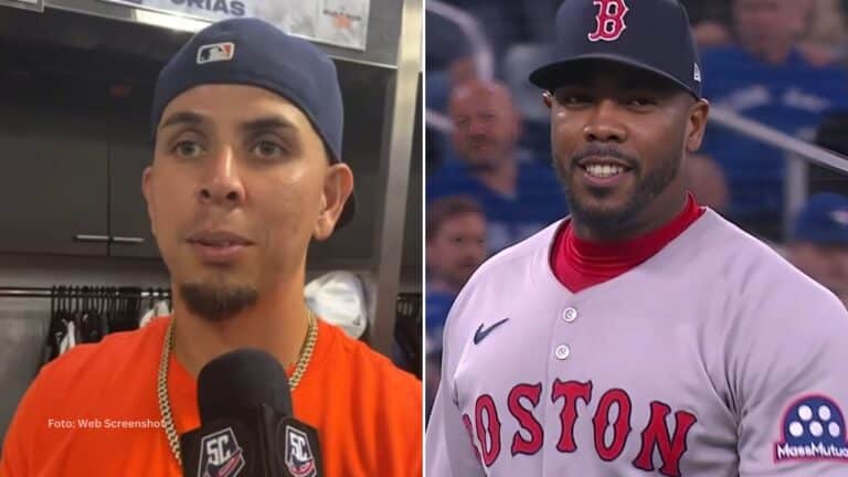 El mexicano Ramón Urías mostró su admiración y respeto hacia el veterano pelotero Aroldis Chapman.