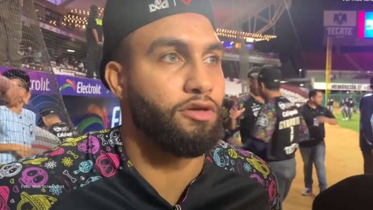 En este 2025, Víctor Labrada llegó a Triple-A donde acumula buenos números ofensivos.