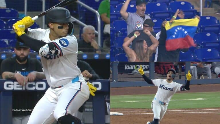 El pelotero venezolano Máximo Acosta es el jugador número 11 de su país en debutar este año en la MLB.