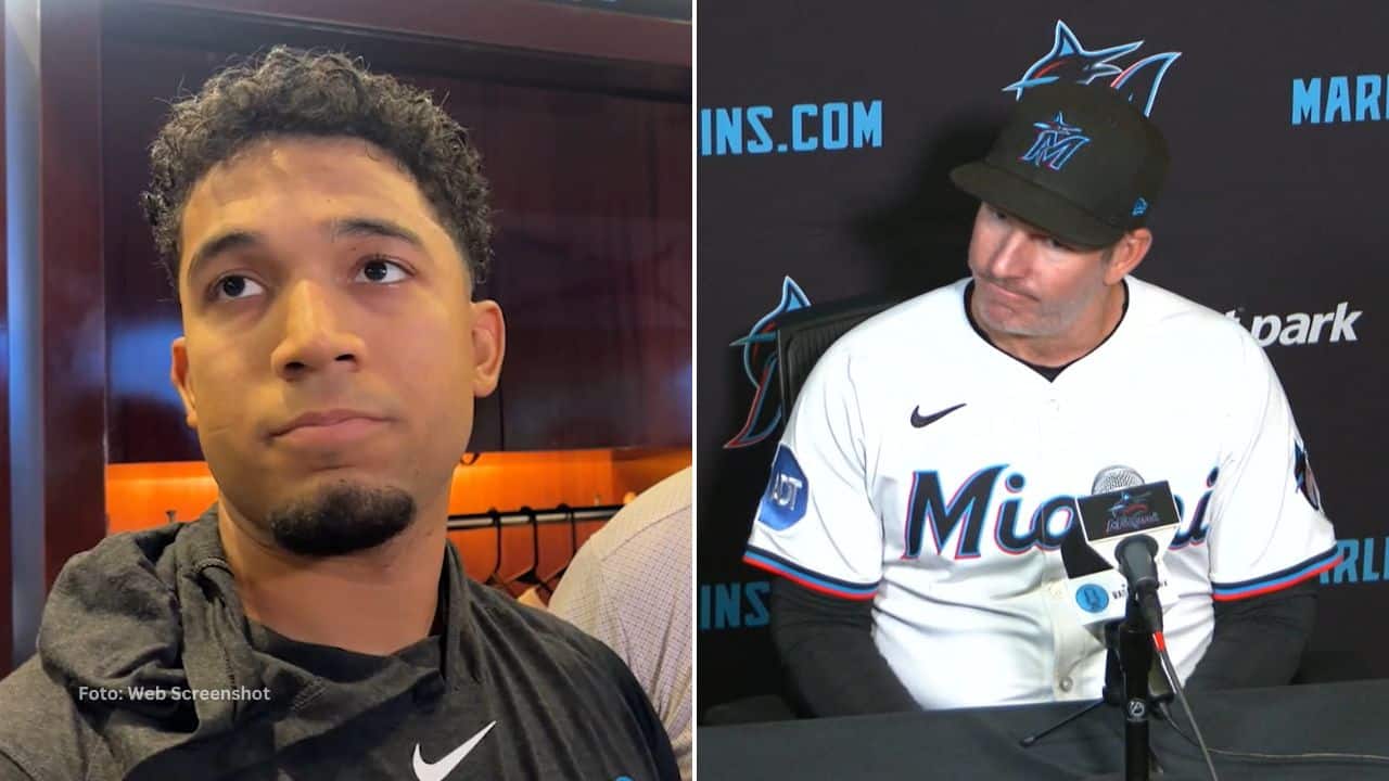 El pelotero venezolano que quedó fuera ligó tres jonrones con Miami Marlins en su año de estreno por MLB.