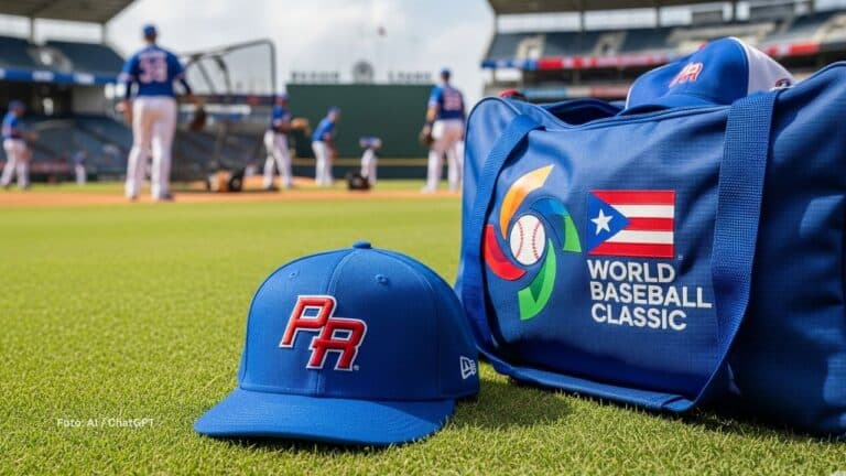 Gorra y bolso de Puerto Rico para el Clásico Mundial 2026