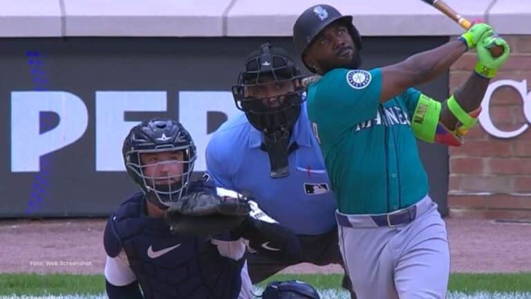 El pelotero cubano Randy Arozarena fungió de envión anímico para la ofensiva de Seattle Mariners en New York.