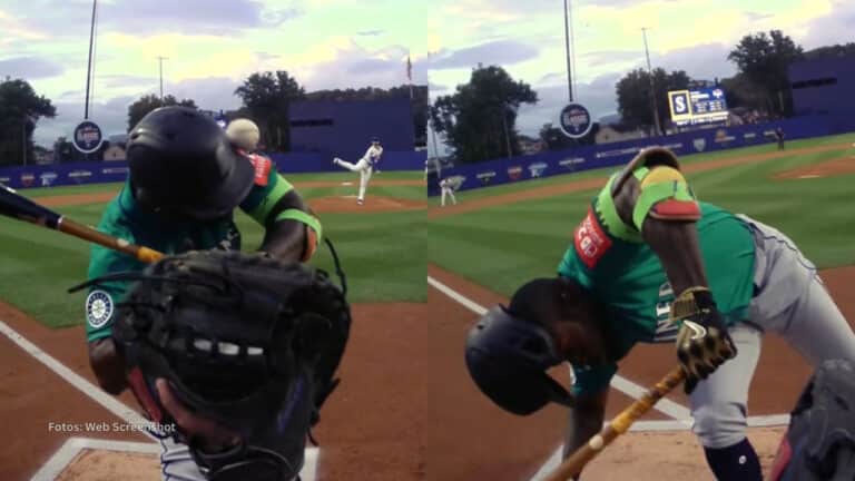 Randy Arozarena pelotazo