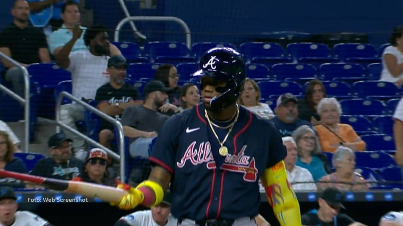 El pelotero venezolano Ronald Acuña Jr. no desperdició sus oportunidades y fue clave en la avalancha ofensiva de Atlanta Braves.