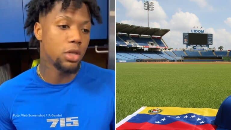 El pelotero venezolano Ronald Acuña Jr. no deja de ser objeto de controversias entre el público venezolano y el de dominicana.