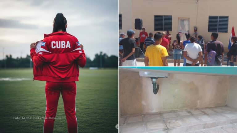 Sofbolista Yilian Rondón Velázquez y las malas condiciones de la casa que le regalaron. Deporte cubano