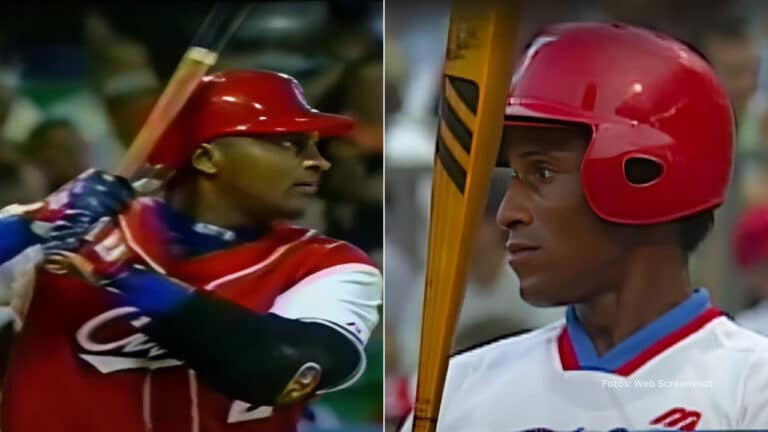 Eduardo Paret y Luis Ulacia con Cuba. Beisbol cubano