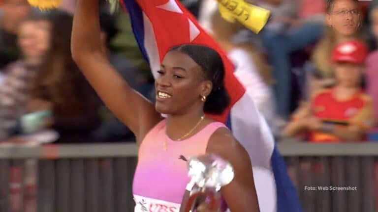 Leyanis Pérez confirmó que después de la ausencia de la venezolana Yulimar Rojas, ella es la mandamás en el triple salto mundial.