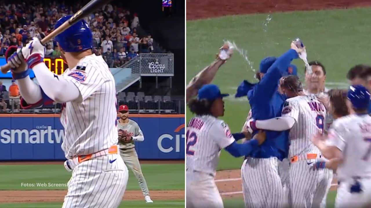 A pesar de que New York Mets perdió la ventaja en el octavo, dejaron lo mejor para el final enlazando una ofensiva élite en el campo.