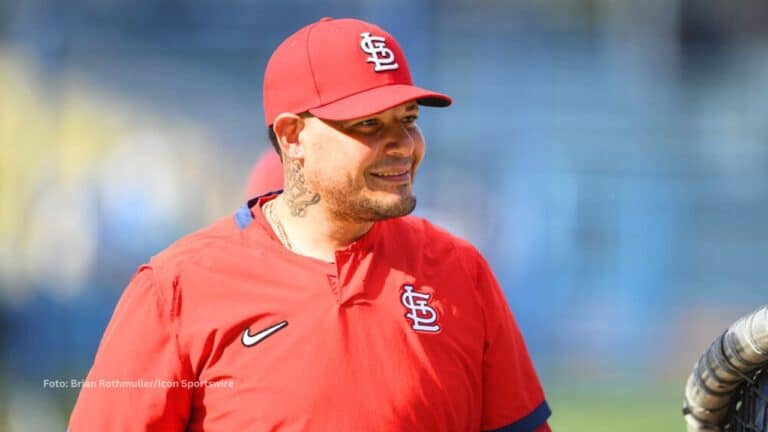 Será la primera experiencia para Yadier Molina en un banquillo de Grandes Ligas. ¡Enhorabuena!