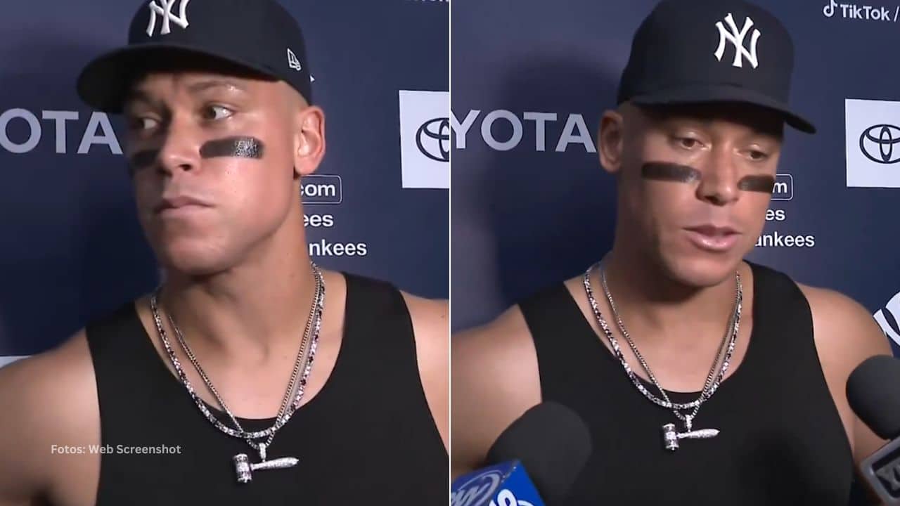 Aaron Judge atendió a los medios de comunicación y mostró su frustración por los resultados recientes de su equipo.