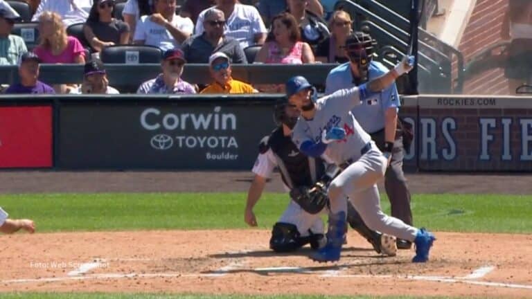 Andy Pages llegó a 21 cuadrangulares en la temporada, siendo este apenas el 5to como visitante.