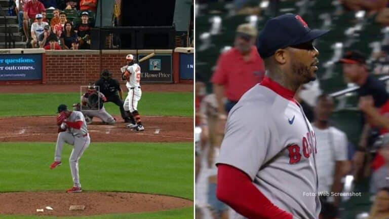 El pelotero cubano Aroldis Chapman mantiene efectividad inmaculada contra Baltimore Orioles desde el 2024.