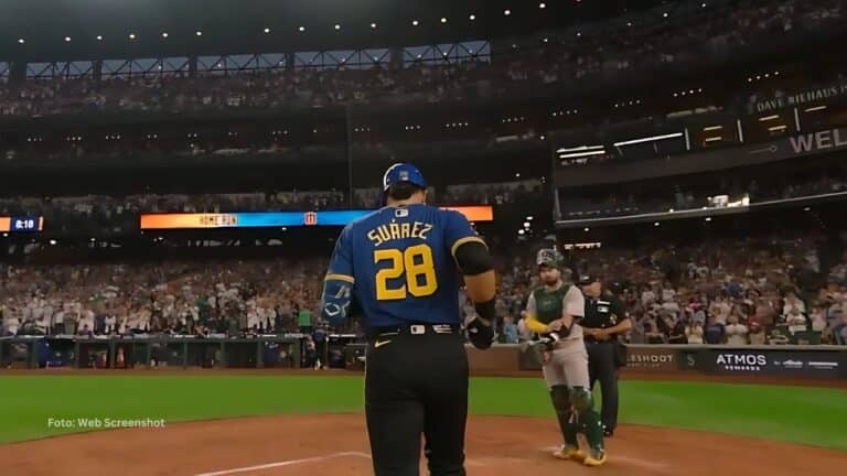 El pelotero venezolano Eugenio Suárez suma cuatro jonrones desde su regreso a Seattle.