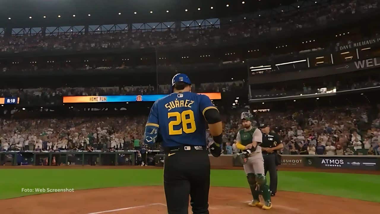 El pelotero venezolano Eugenio Suárez suma cuatro jonrones desde su regreso a Seattle.