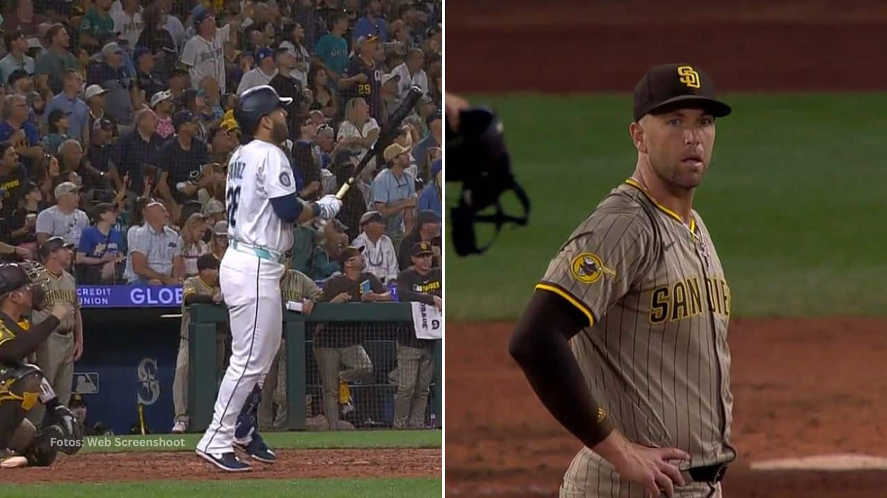 El pelotero venezolano Eugenio Suárez completó la reacción de seis carreras de Seattle Mariners en la quinta entrada.