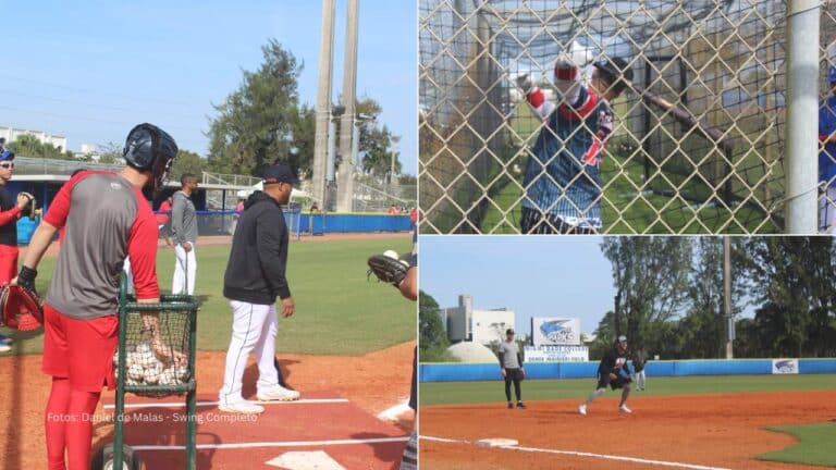 El manager del equipo y exMLB cubano, Brayan Peña aplaudió la iniciativa de FEPCUBE.