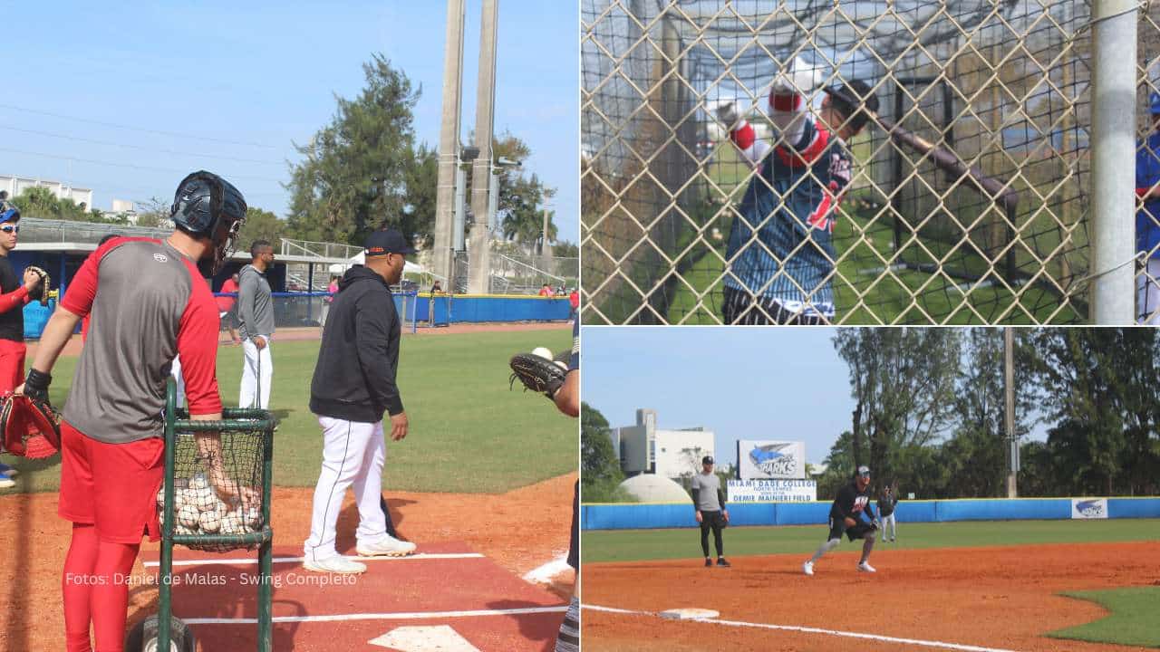 El manager del equipo y exMLB cubano, Brayan Peña aplaudió la iniciativa de FEPCUBE.