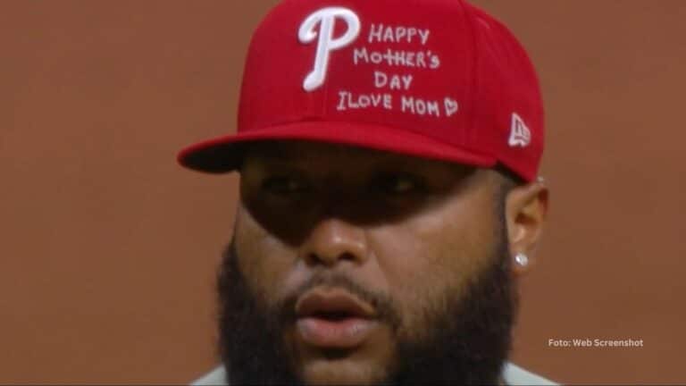 José Alvarado de Philadelphia Phillies, es actualmente uno de los cerradores más potentes de las Grandes Ligas.