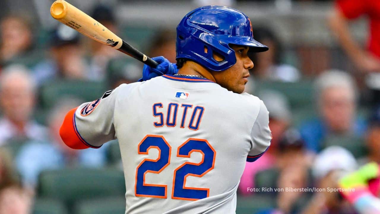 Juan Soto llegó a 871 pasaportes de por vida en las mayores, lo que hace que quede a solamente uno de entrar al club de los mejores 200 bateadores. Rich von Biberstein/Icon Sportswire