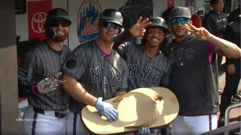 Pete Alonso puso a los presentes en Citi Field a gozar después de un espectacular tablazo de cuatro esquinas.