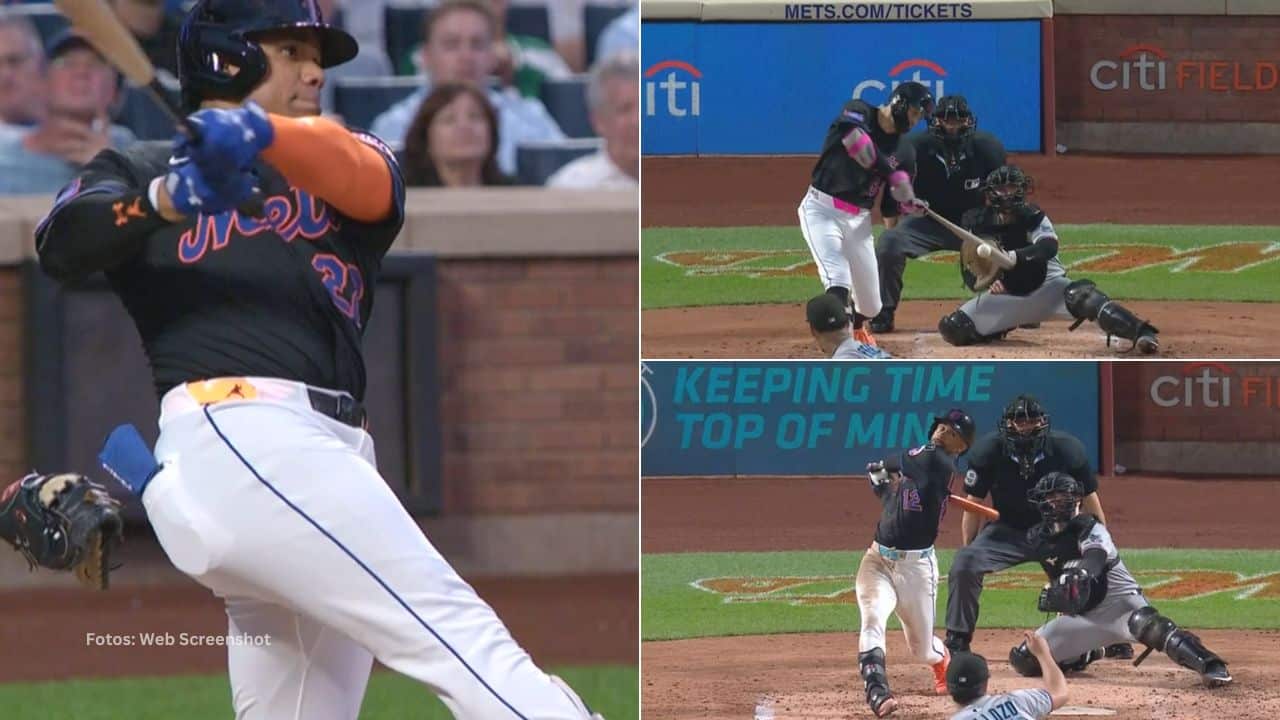 La ofensiva de New York Mets conectó un total de 18 imparables logrando la victoria 73 de la zafra y nivelando la serie ante Miami 1-1.