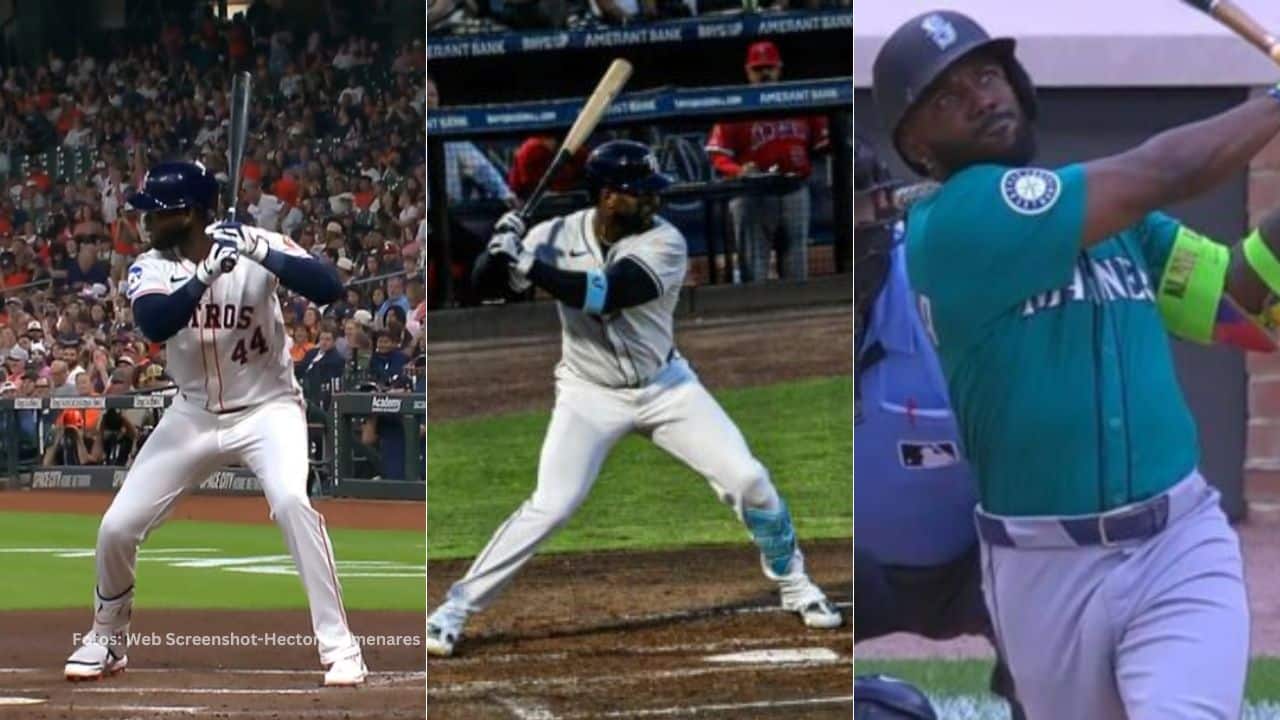 Otro de los cubanos en MLB que tuvo destaque fue Adolis García.