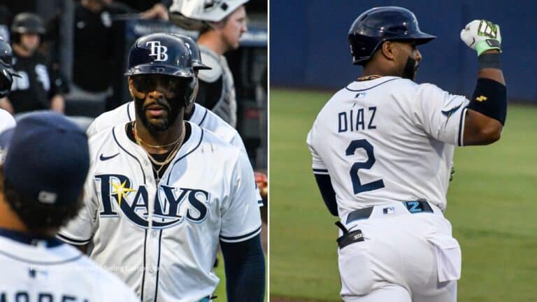 Yandy Díaz va camino a firmar su mejor temporada en las Grandes Ligas en este 2025 con Tampa Bay Rays.