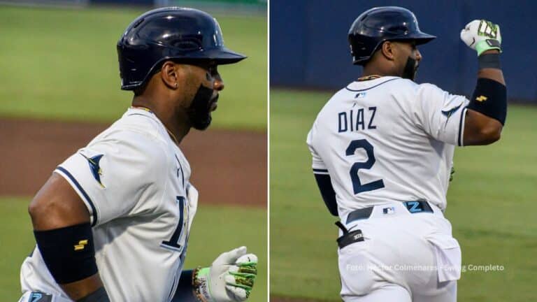 El pelotero cubano Yandy Díaz se puso a uno de también empatar con Yasiel Puig en carreras impulsadas.