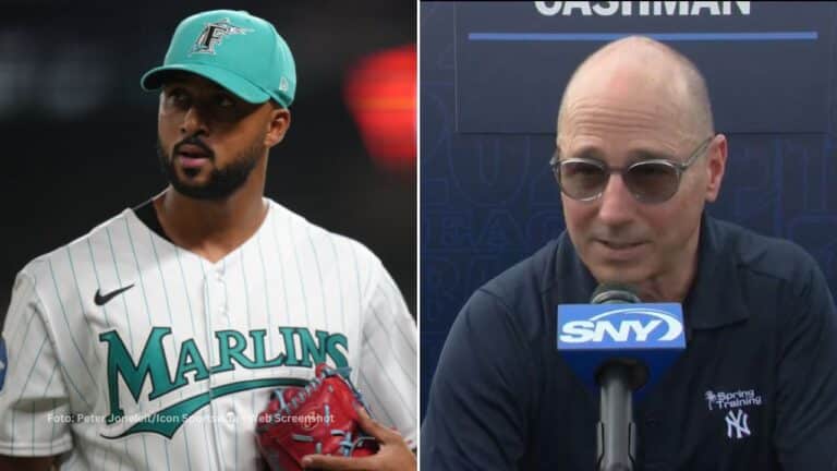 La alta gerencia de New York Yankees estuvo en serias conversaciones para adquirir al pitcher dominicano Sandy Alcántara.