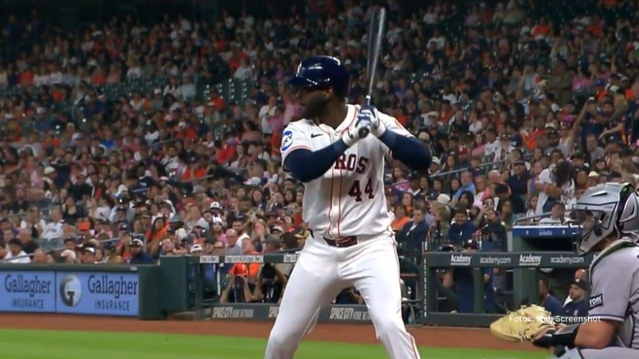 Antes de llegar a las Grandes Ligas Yordan Alvarez jugó cuatro partidos de rehabilitación, en ellos bateó para .467.