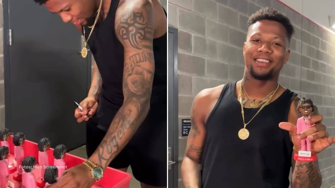 bobblehead de Ronald Acuña Jr