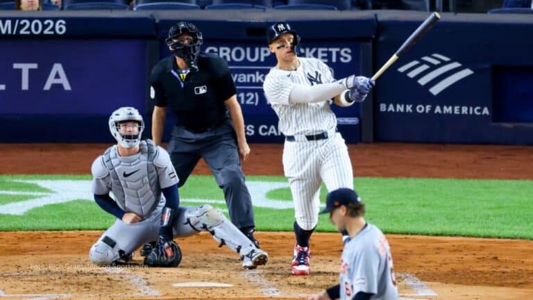 La ofensiva de Aaron Judge llevó a Yankees a la cima de la División Este de la Liga Americana.