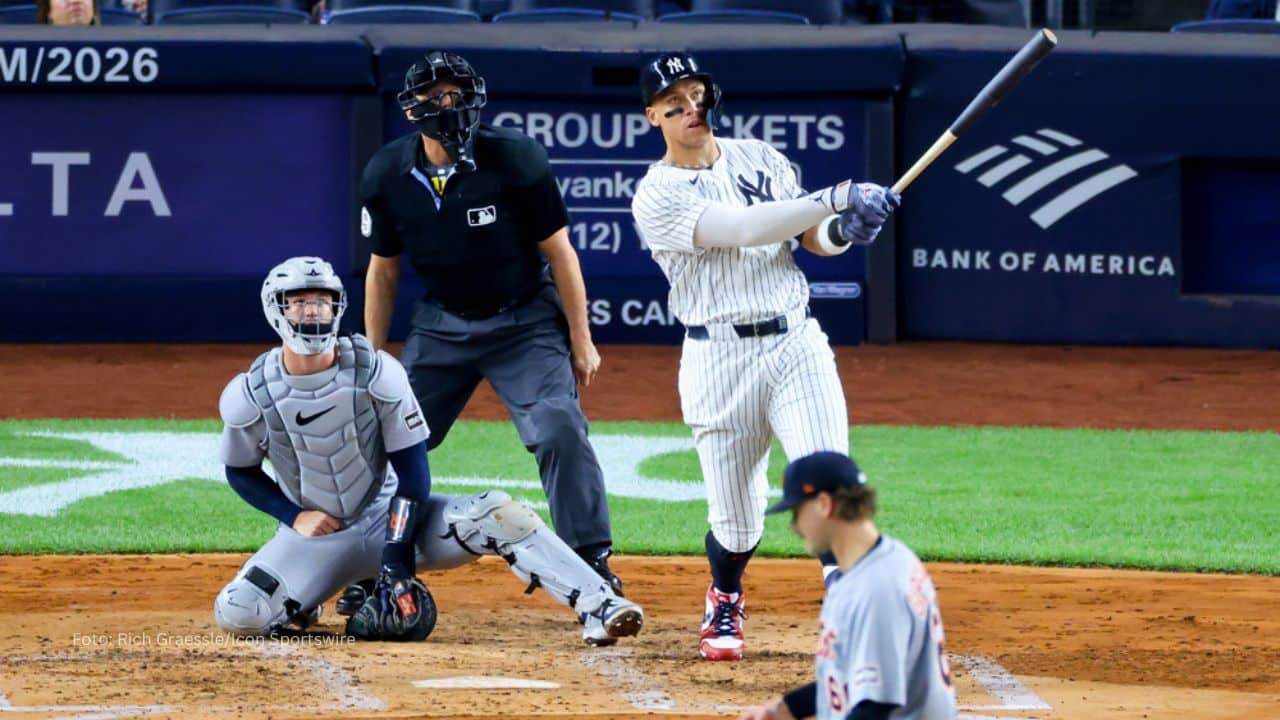 La ofensiva de Aaron Judge llevó a Yankees a la cima de la División Este de la Liga Americana.