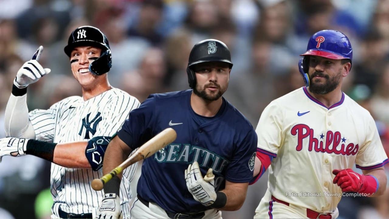 Aaron Judge, Raleigh y Schwarber
