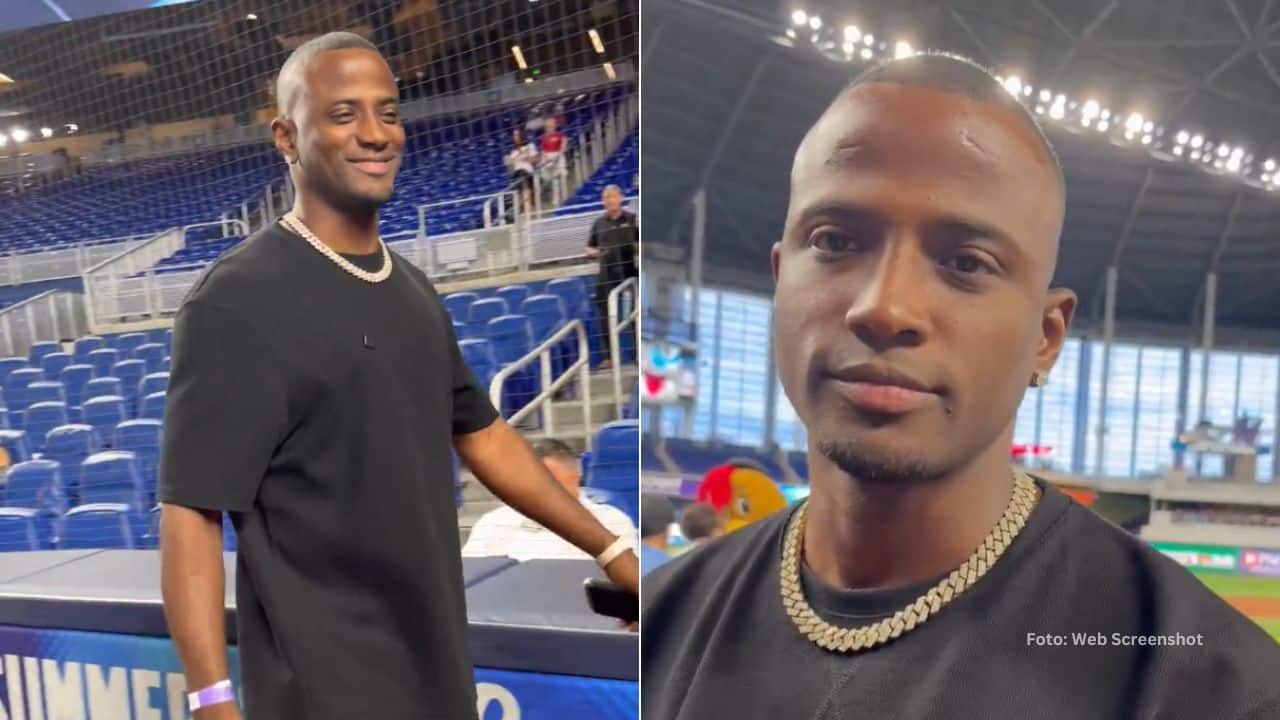 Adeiny Hechavarria vistió los colores de Miami Marlis entre 2013 y 2017 y este miércoles regresó al loanDepot Park.